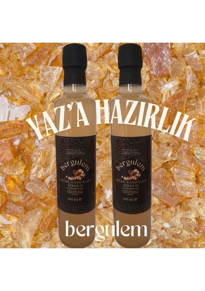Kitre Sandaloz Sirkesi ( 2 x 500 ml )