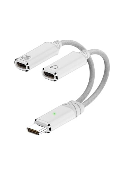 2in 1 100W Type C To Type C & Type C Hızlı Şarj Kulaklık Arama Dönüştürücü Otgtc modelleri