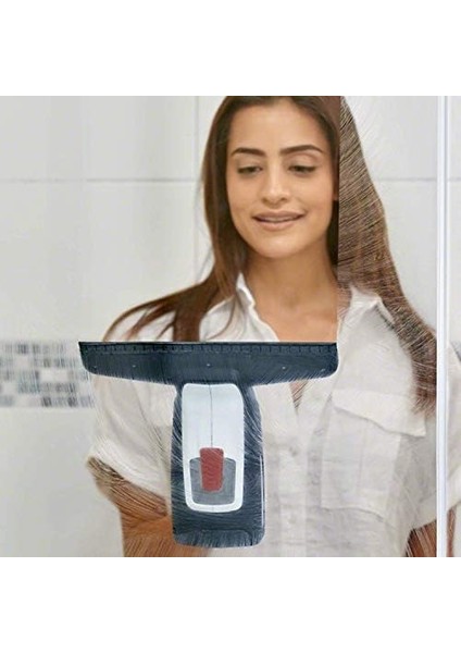 Home And Garden Akülü Pencere Temizleyici, Glassvac Cam Temizleyici, Premium Paket, Pencere, Ayna ve Duş Temizliği Için, Çalışma Süresi Yaklaşık 35 Pencere, Karton Kutuda