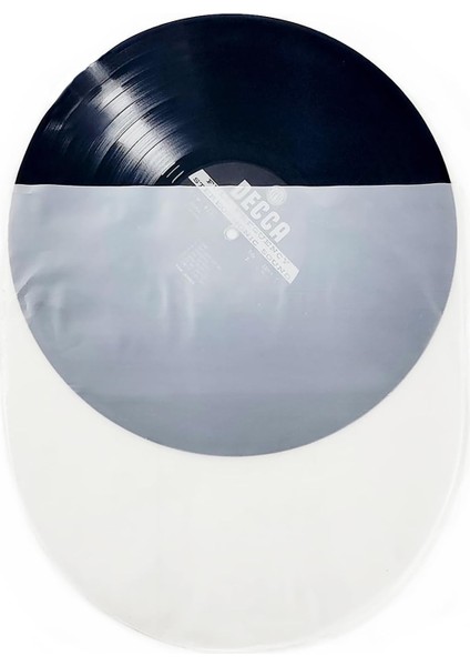 Sesler Şeffaf Antistatik Lp (12") Plak Zarfı (20 Adet)
