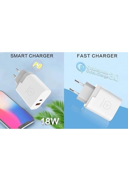 C112 Pd+Usb Type-C Qualcomm Wuw 3.0 Hızlı Şarj Başlığı