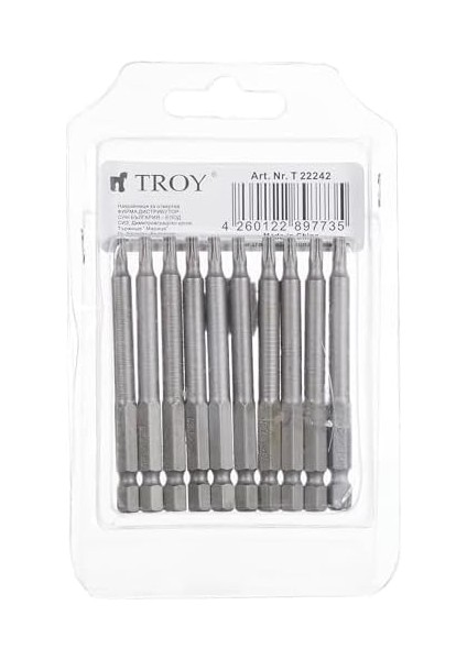 T 22242 Torx Bits Uç Seti, T20 x 75 mm