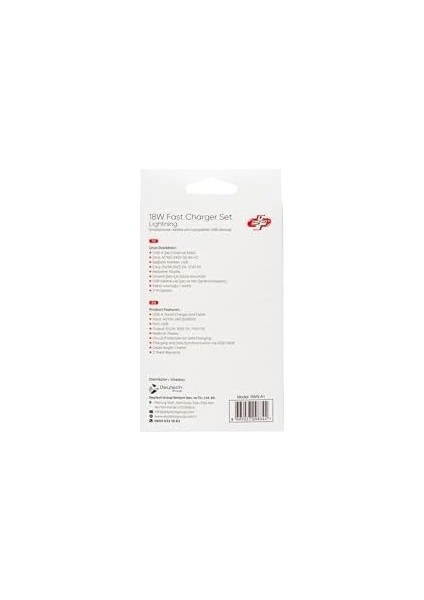 Swiss Power 18W 3.0 Lightning Hızlı Şarj Seti Sws-A1 - Beyaz