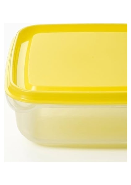 Pruta Saklama Kabı, Sarı 3 Lü Set