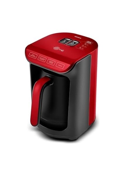 Hatır Köz Sütlü Türk Kahve Makinesi Imperial Red