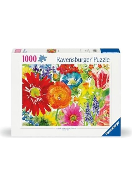 1000P Puzzle Çiçekler, Yapboz