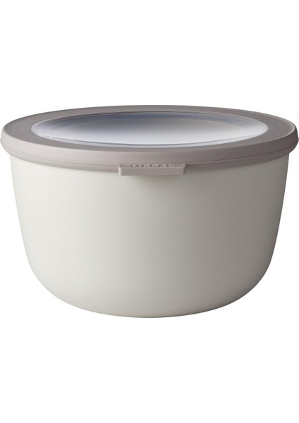 Multi Bowl Cirqula Round Yuvarlak Yemek Kabı 2000 ml - Nordic White - Iskandinav Beyazı