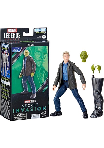 Secret Invasion - Legends Talos Aksiyon Figürü (Hydra Stomper Baf)