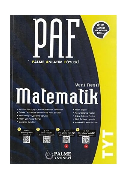 Tyt Matematik Palme Anlatımlı Föyleri