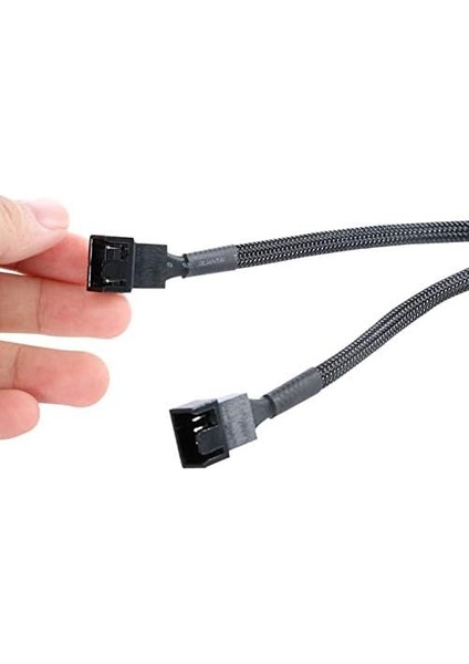 5025 Fan Çoklayıcı Y Pwm 4 Pin Splitter Çoklayıcı Switch Kablosu