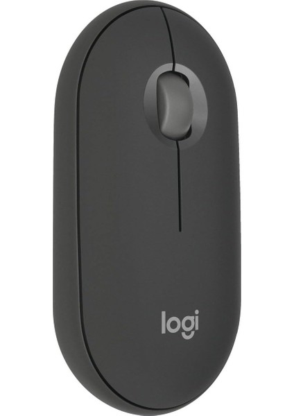 M350S Pebble Mouse 2 Ince Bluetooth Kablosuz Mouse, Taşınabilir, Hafif, Özelleştirilebilir Tuş, Sessiz Tıklama, Windows, Macos, Ipados, Android, Chrome Işletim Sistemleri, Easy-Switch, Siyah
