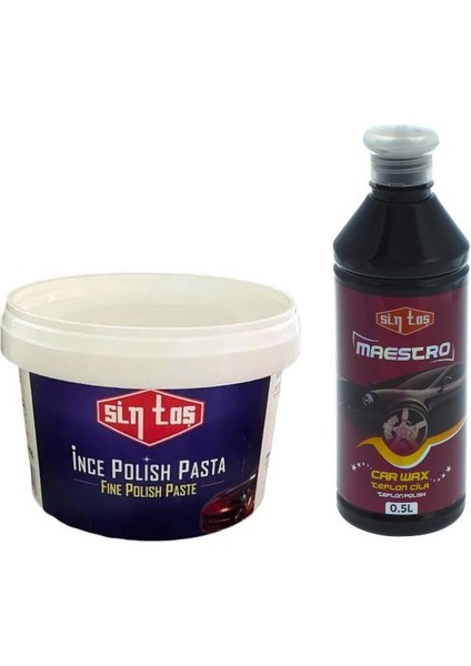 Ince Pasta 1 kg + Sintaş Polish Cila 1 Lt