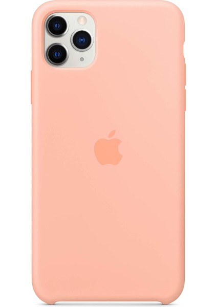 Apple iPhone 11 Pro Max Için Silikon Kılıf - Greyfurt