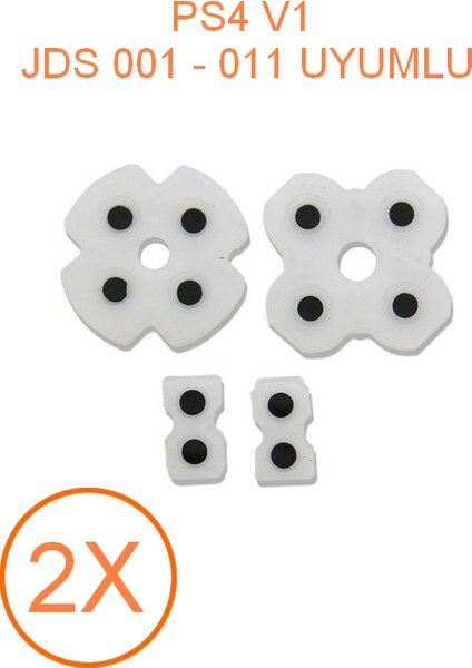 Ps4 V1 Jds 001 011 Kollar Ile Uyumlu Iç Lastik Takımı 2 Adet modelleri