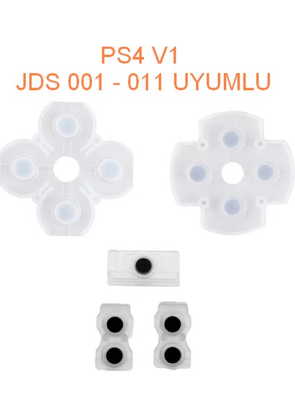 Ps4 V1 Jds 001 011 Kollar Ile Uyumlu Iç Lastik Takımı 1 Adet