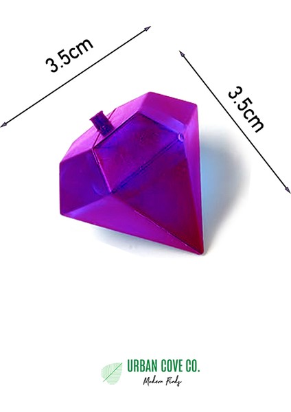 . - Renkli Elmas Şeklinde Buz Küpleri, 15’li Paket, Yeniden Kullanılabilir, Bpa Içermez fiyatları