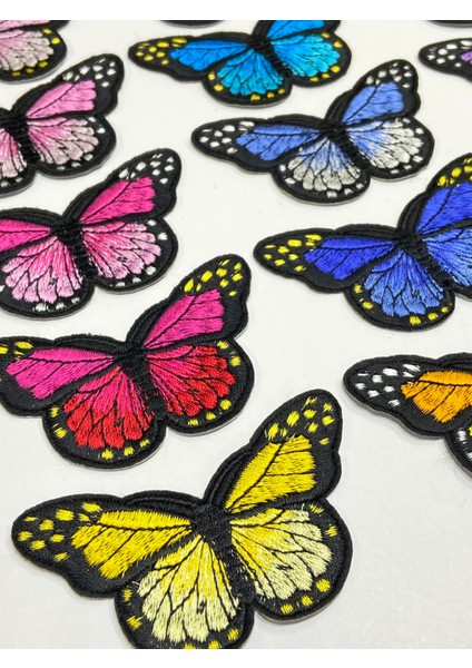 Kelebek Arma / Ütü İle Yapışan Arma / 8 cm /B126/ modelleri