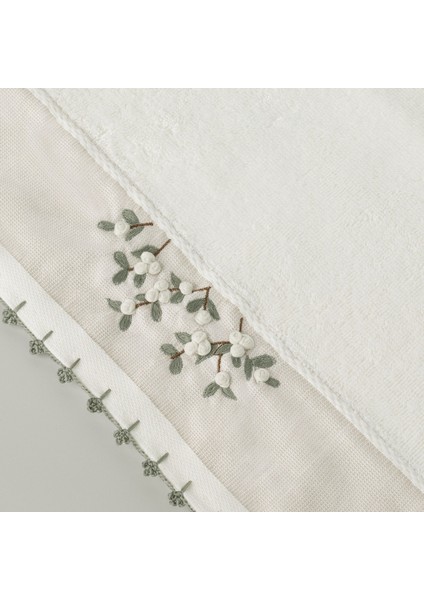 Vıvıa Bambu Yüz Havlusu 50X85 cm Ekru