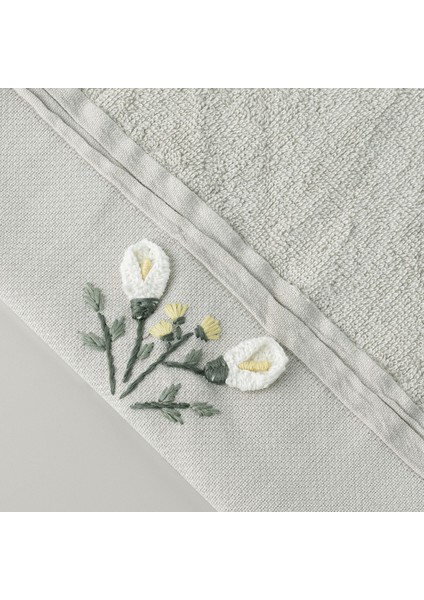 Tılly Bambu El Havlusu 30X45 cm Stone