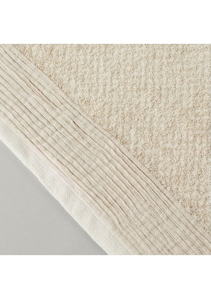 Linta Keten Yüz Havlusu 50X85 cm Naturel