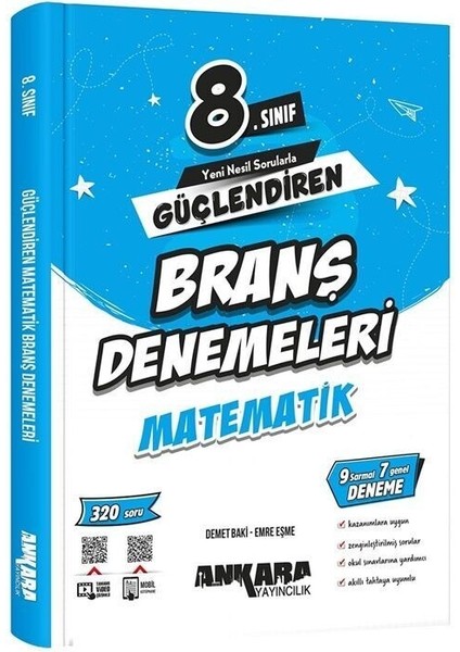 8. Sınıf Matematik Güçlendiren Branş Denemeleri