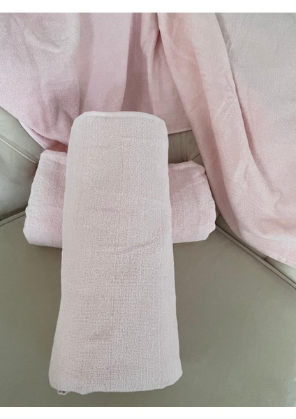 Rüya Pudra Pembe Premium Battal Banyo Havlusu 100 x 155 Pamuklu Şık Orijinal Doku ve Tasarım fiyatları
