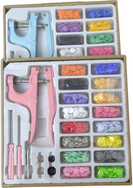Çıt Çıt Set Plastik Makinalı (Renk Stok Durumuna Göre)