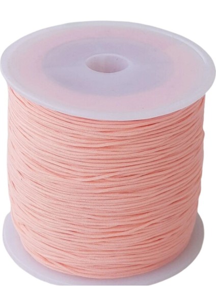 Paraşüt İpi, Bileklik-Kolye Örgü İpi 1 mm 50 Metre Kiremit
