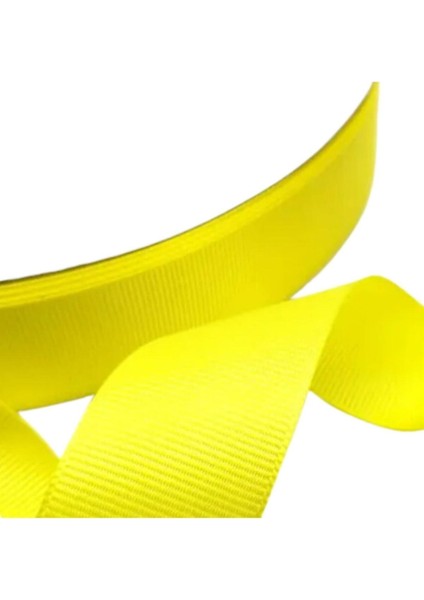 Kurdele 1 cm 10 Metre Sarı