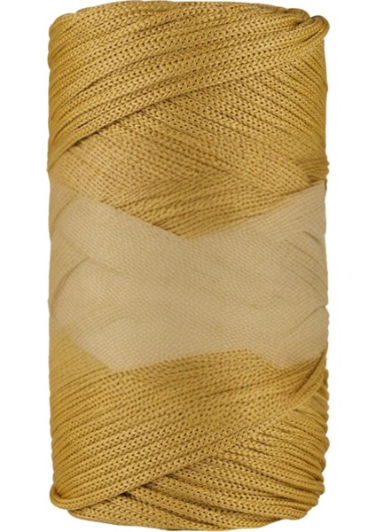 Makrome İpi 3mm Polyester Hardal