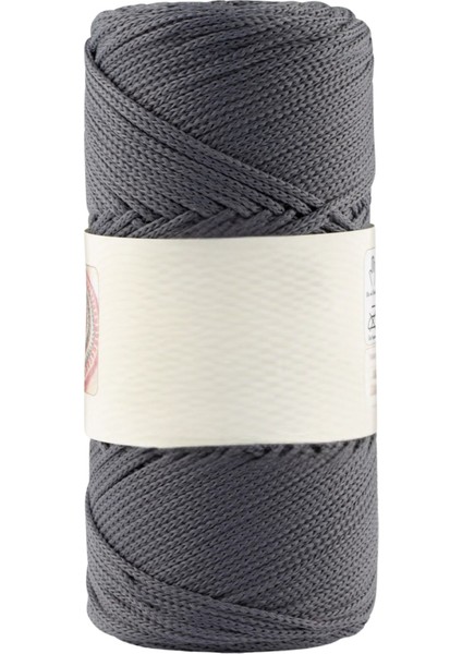 Makrome İpi 3mm Polyester Antrasit