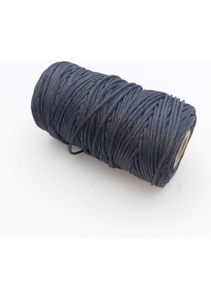 Makrome İpi 3mm Polyester Füme