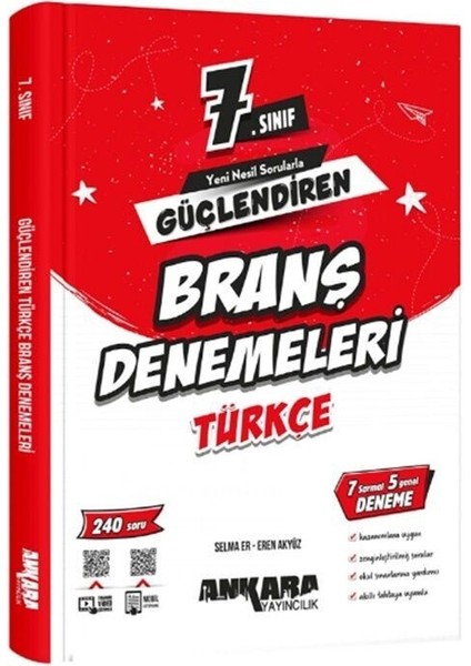 7. Sınıf Türkçe Güçlendiren Branş Denemeleri