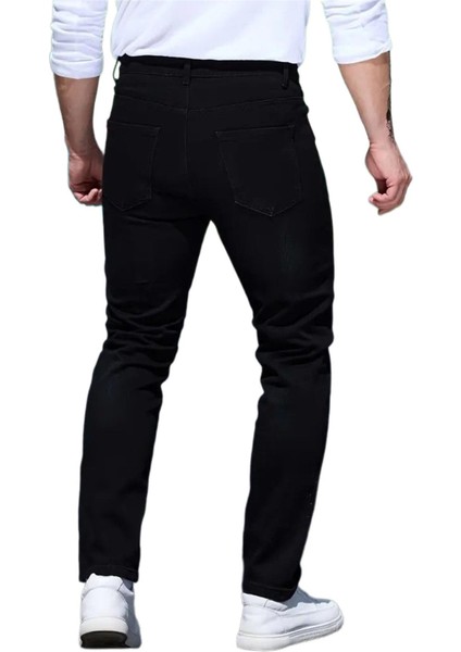 Erkek Siyah Silim Fit Jeans Pantolon 310 BGL-ST04195 indirimleri