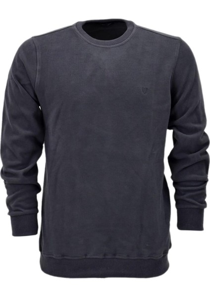 Erkek Sıfır Yaka Sweatshirt BGL-ST04198