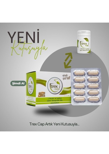 Trexcap Bitkisel Detoks 90 Kapsül 90 Günlük fiyatları