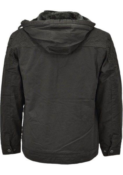 Erkek Kapüşonlu Kanvas Spor Mont 85122 BGL-ST04178 modelleri