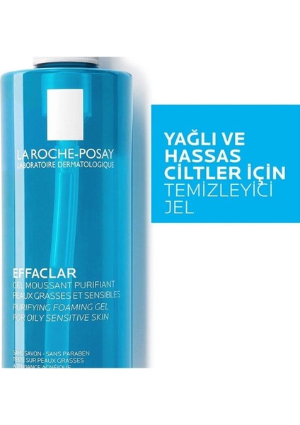 Yağlı ve Akneye Eğilimli Hassas Ciltler Için Arındırıcı Yüz Temizleyici Jel 400 ml indirimleri