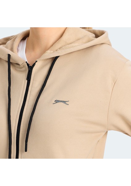 Kınet Kadın Sweatshirt Bej indirimleri