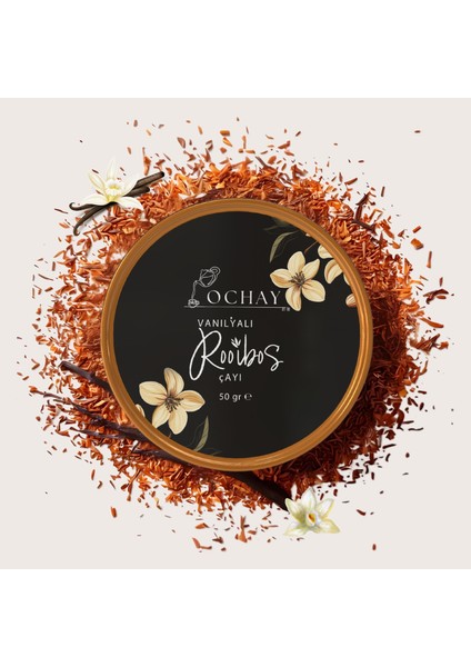 Doğal Vanilyalı Rooibos Çayı 50 Gram Ochay