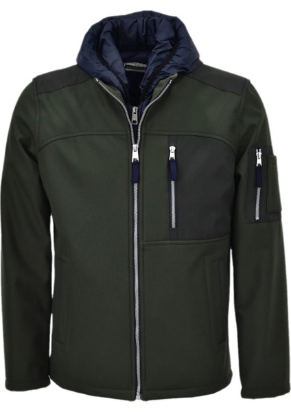Erkek Kapüşonlu Spor Mont 85132 BGL-ST04172