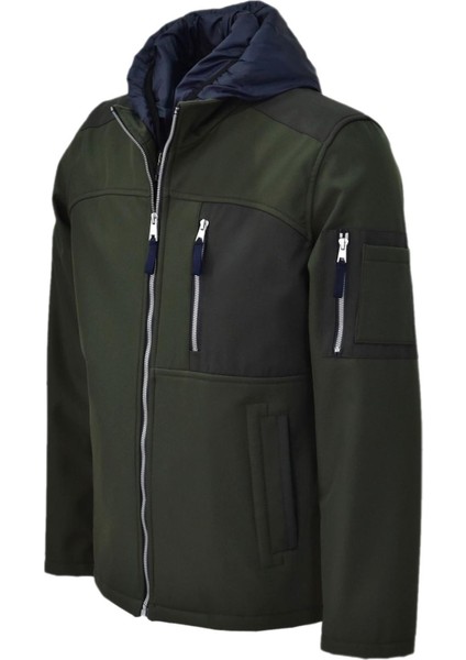 Erkek Kapüşonlu Spor Mont 85132 BGL-ST04172