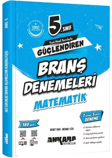 5. Sınıf Matematik Güçlendiren Branş Denemeleri