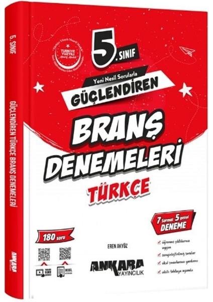 5. Sınıf Türkçe Güçlendiren Branş Denemeleri
