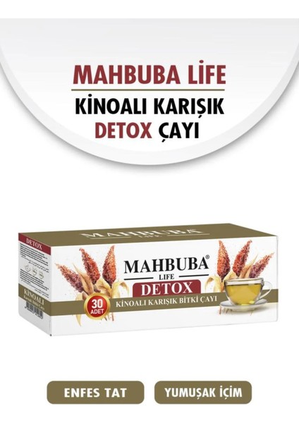 Kinoalı Karışık Detox Form Bitki Çayı
