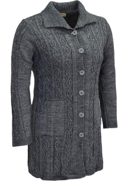 Kadın Cepli Triko Yakalı Hırka BGL-ST04126 fiyatları