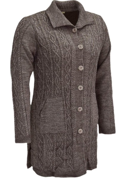 Kadın Cepli Triko Yakalı Hırka BGL-ST04126 fiyatları