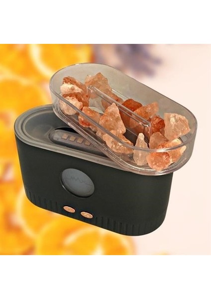 Alpotekno® Himalaya Tuzlu Renkli Led Aydınlatmalı 200ml Hava Nemlendiricili Aromaterapi Difüzörü