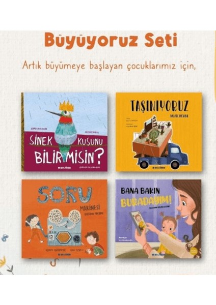 Büyüyoruz Seti (4 Kitap)