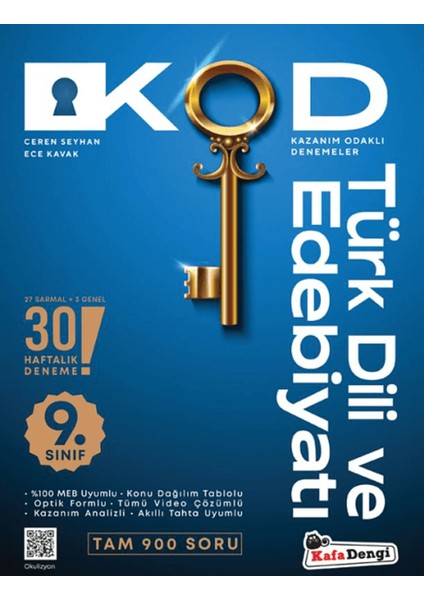 (Sınıf: 9) Türk Dili ve Edebiyatı Kod 30 Deneme